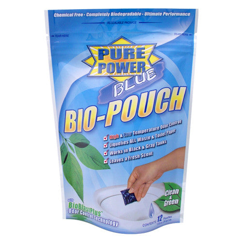 Pure Power Blue Bio-Pouch - 12 count